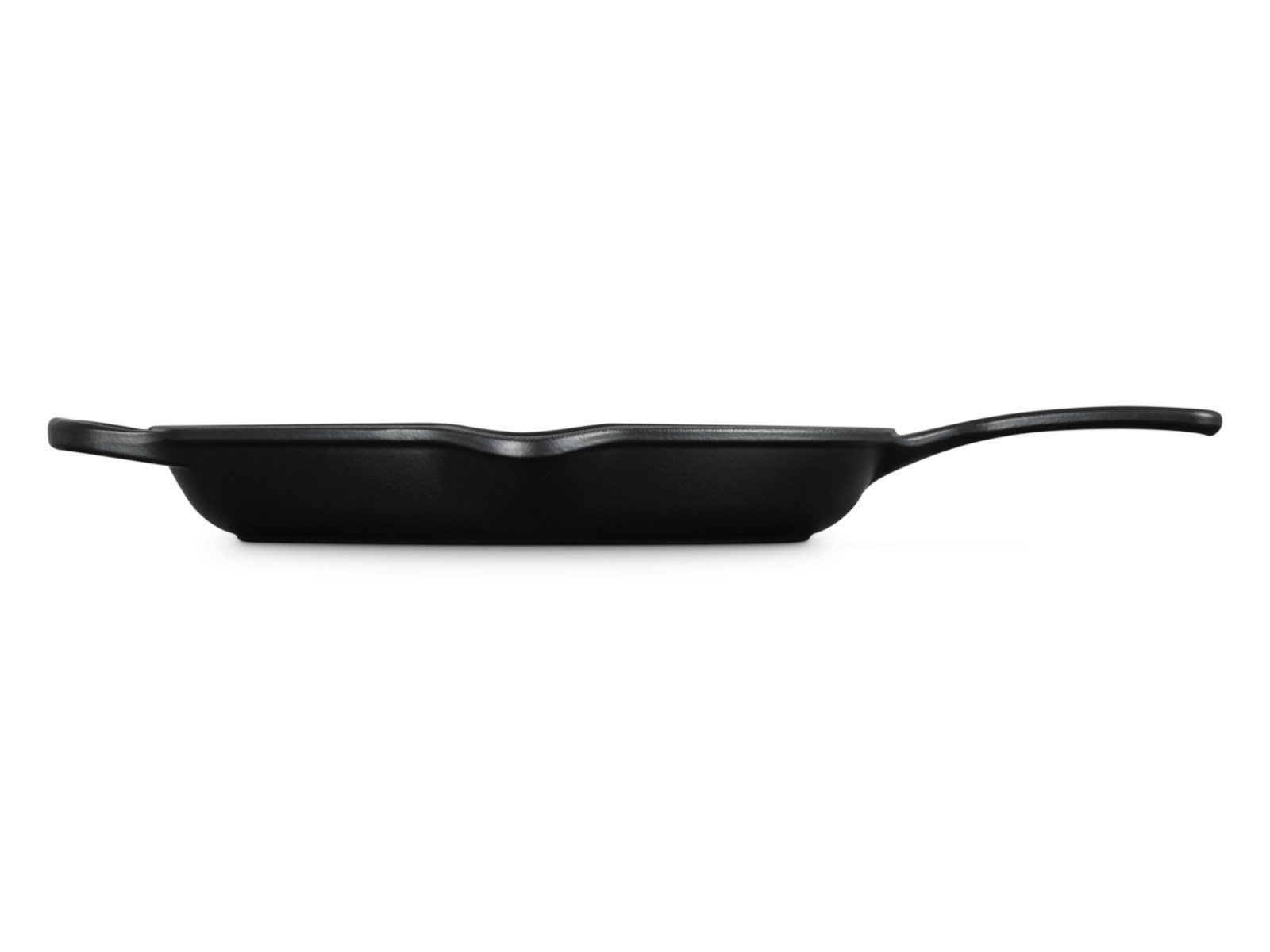LE CREUSET Bratpfanne Brat- und Servierpfanne Signature rund schwarz matt 30cm