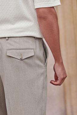 Next Anzughose Slim Fit Anzughose mit Waffelstruktur (1-tlg)