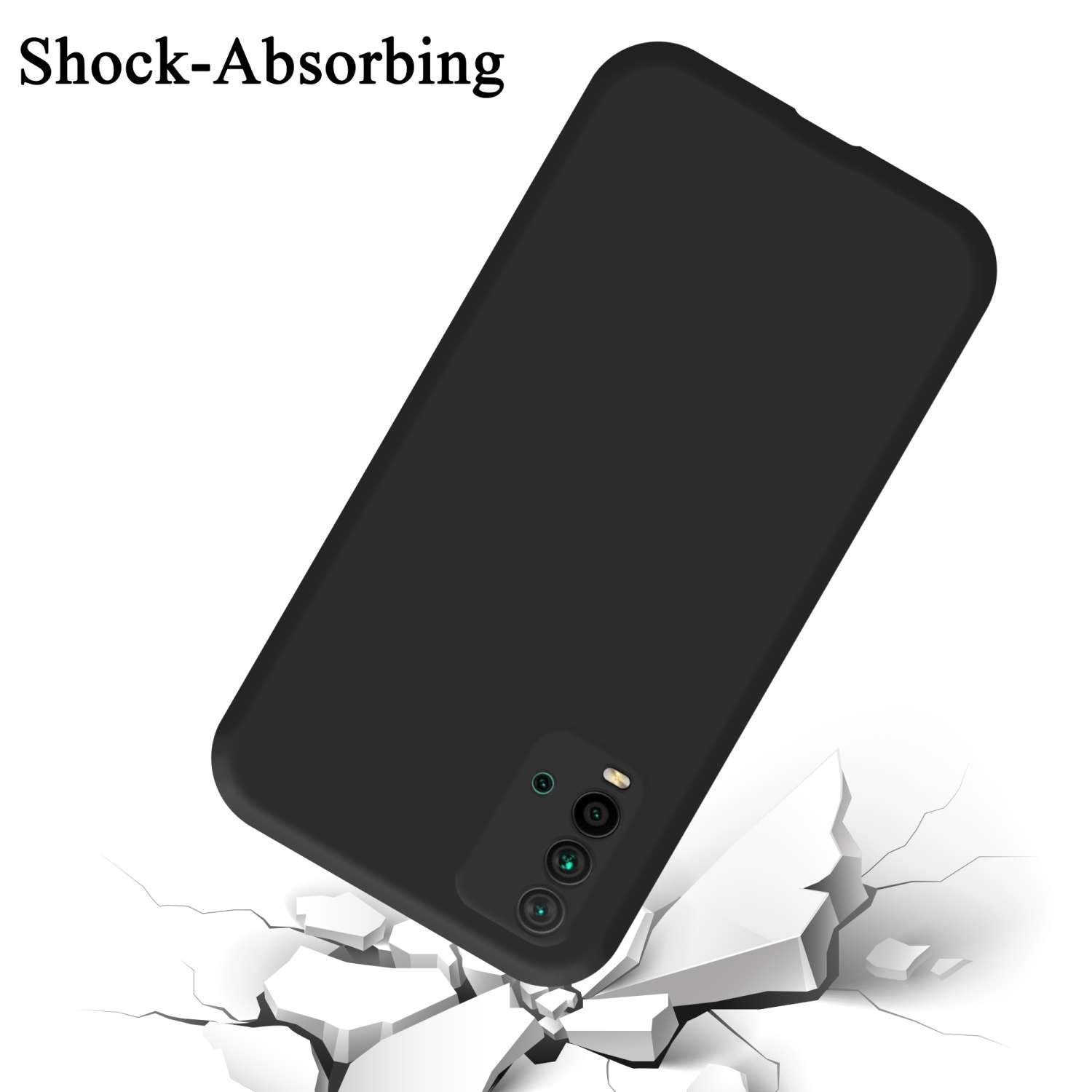 Cadorabo Handyhülle für Xiaomi RedMi 9T Hülle Xiaomi RedMi 9T, Flexible Hülle TPU Silikon Schutzhülle Back Cover Case