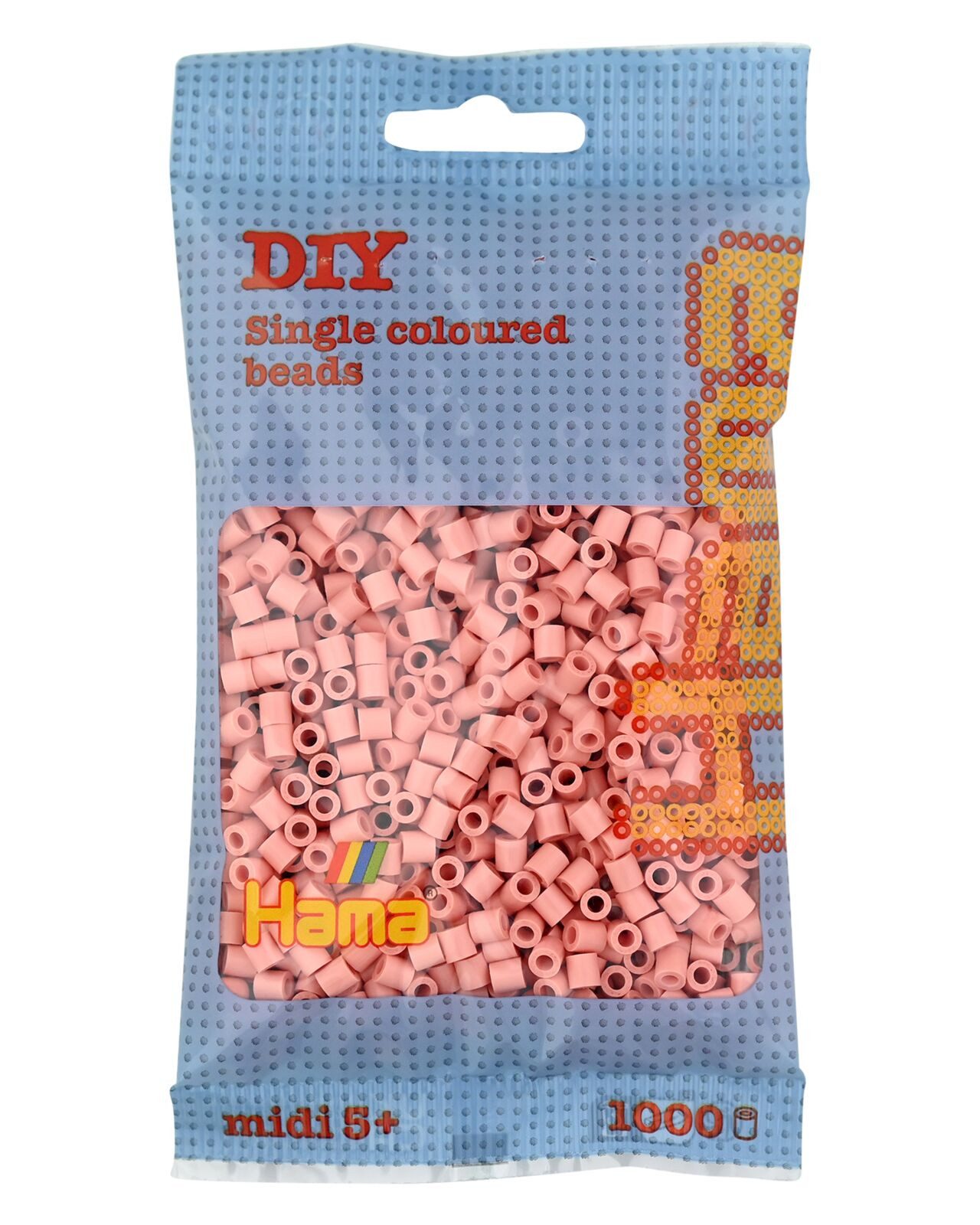 Hama Bügelperlen Hama Beutel mit 1000 Midi-Bügelperlen
