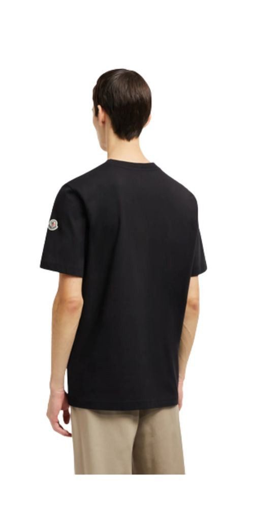 MONCLER Print-Shirt Moncler Embroidered Varsity Logo günstig online kaufen