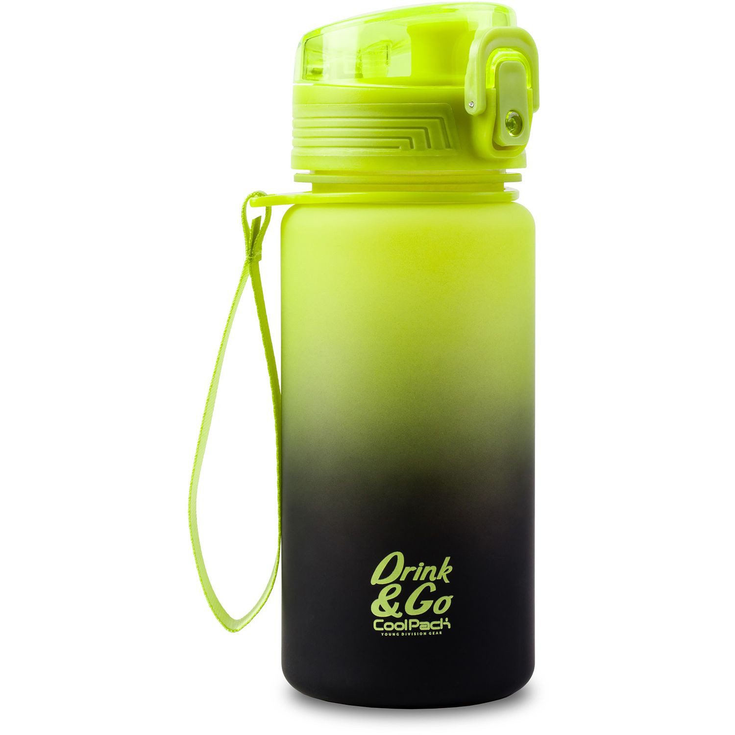 McNeill Trinkflasche Wasserflasche BRISK 400ml Gradient Lemon