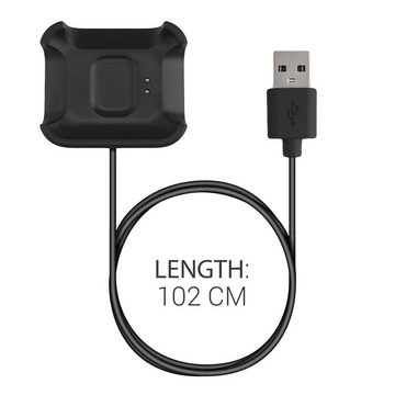kwmobile USB Ladekabel für Xiaomi Mi Watch Lite / Redmi Watch - Charger Elektro-Kabel, USB Lade Kabel für Xiaomi Mi Watch Lite / Redmi Watch - Charger