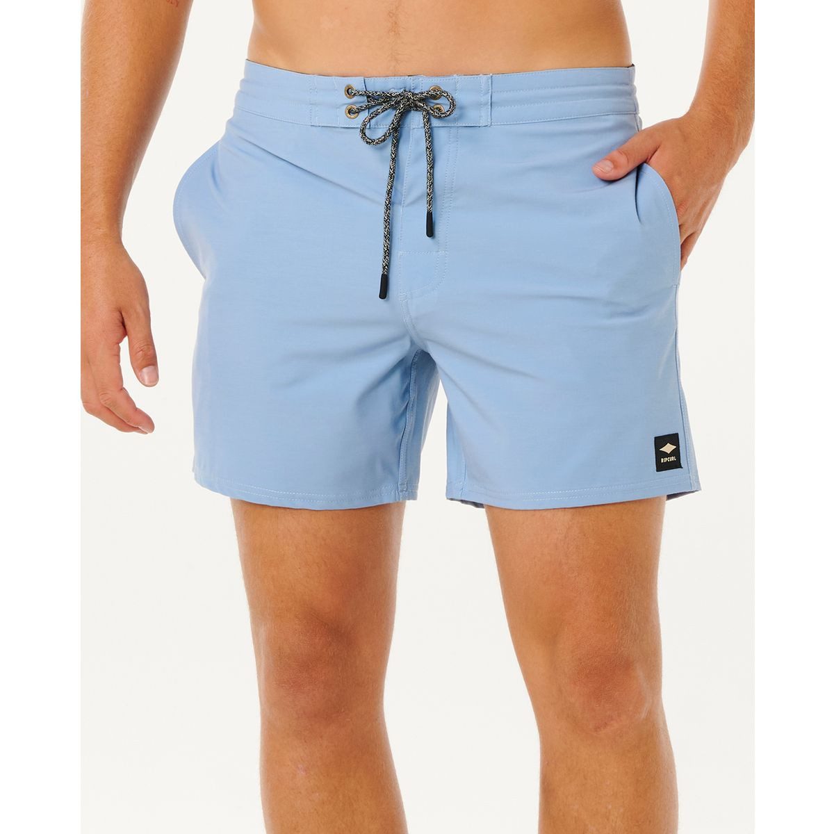 Rip Curl Badeshorts Mirage Retro Golden Hour Trendige Surfershorts im 70er Jahre Look aus recyceltem Material mit