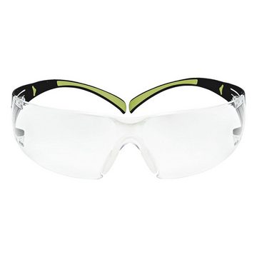 3M Arbeitsschutzbrille SecureFit 400, Schutzbrille federleicht, gepolsterte Bügel / verstellbares Nasenpad