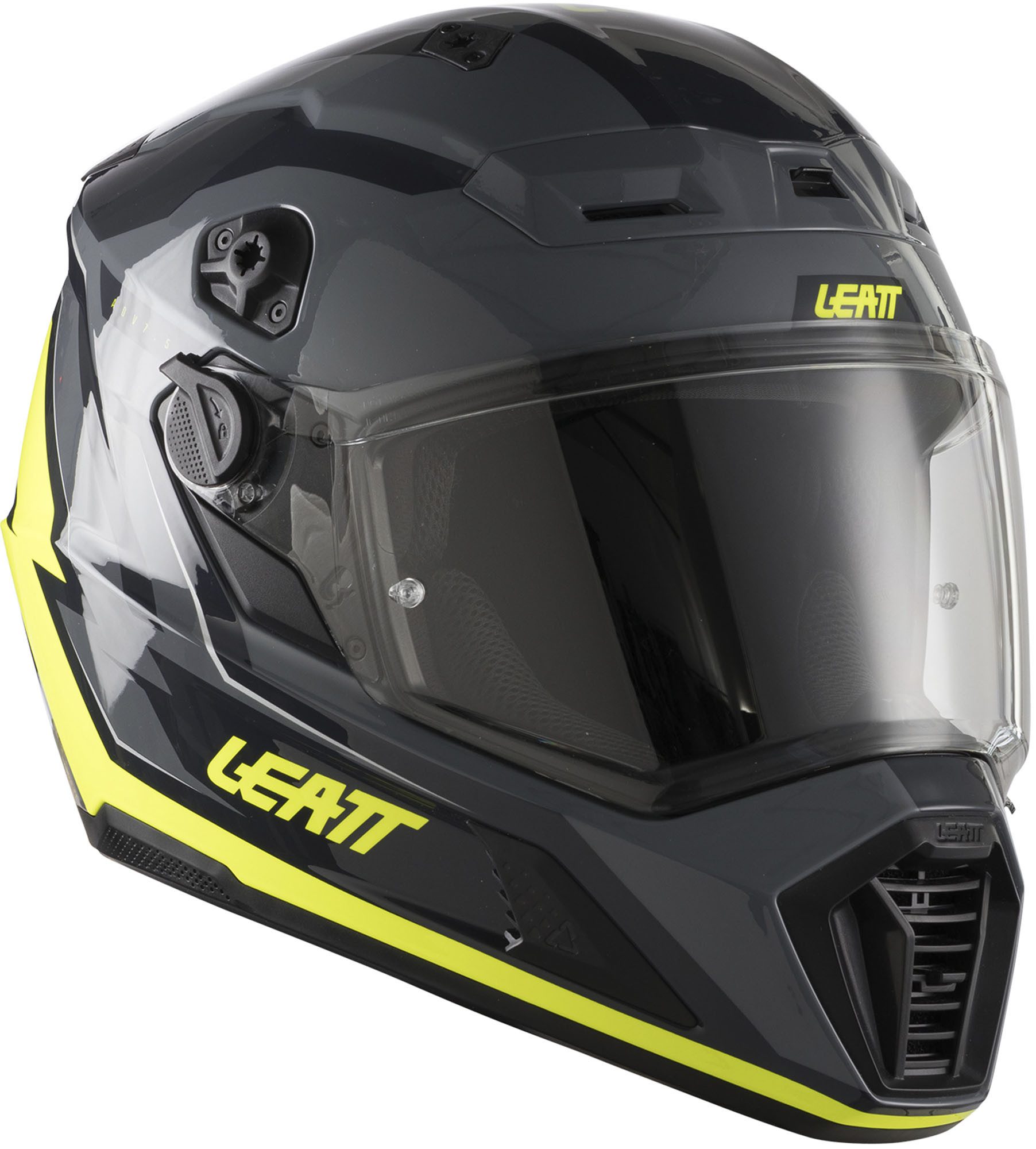 Leatt Motocrosshelm ADV 7.5 Graphic Helm mit Schutzbrille, Vorbereitet Für Kommunikationssystem,geeignet Brillenträger,vorbe
