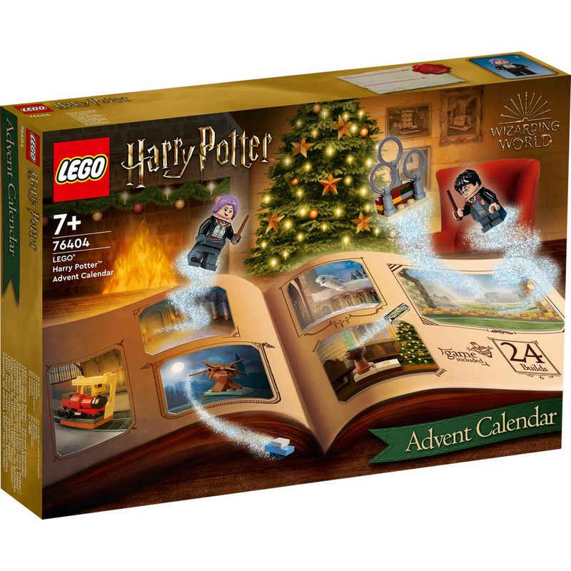 LEGO® Adventskalender Harry Potter™ 2022 (76404) (334-tlg), mit Minifiguren und legendäre Objekte, für Kinder ab 7 Jahren