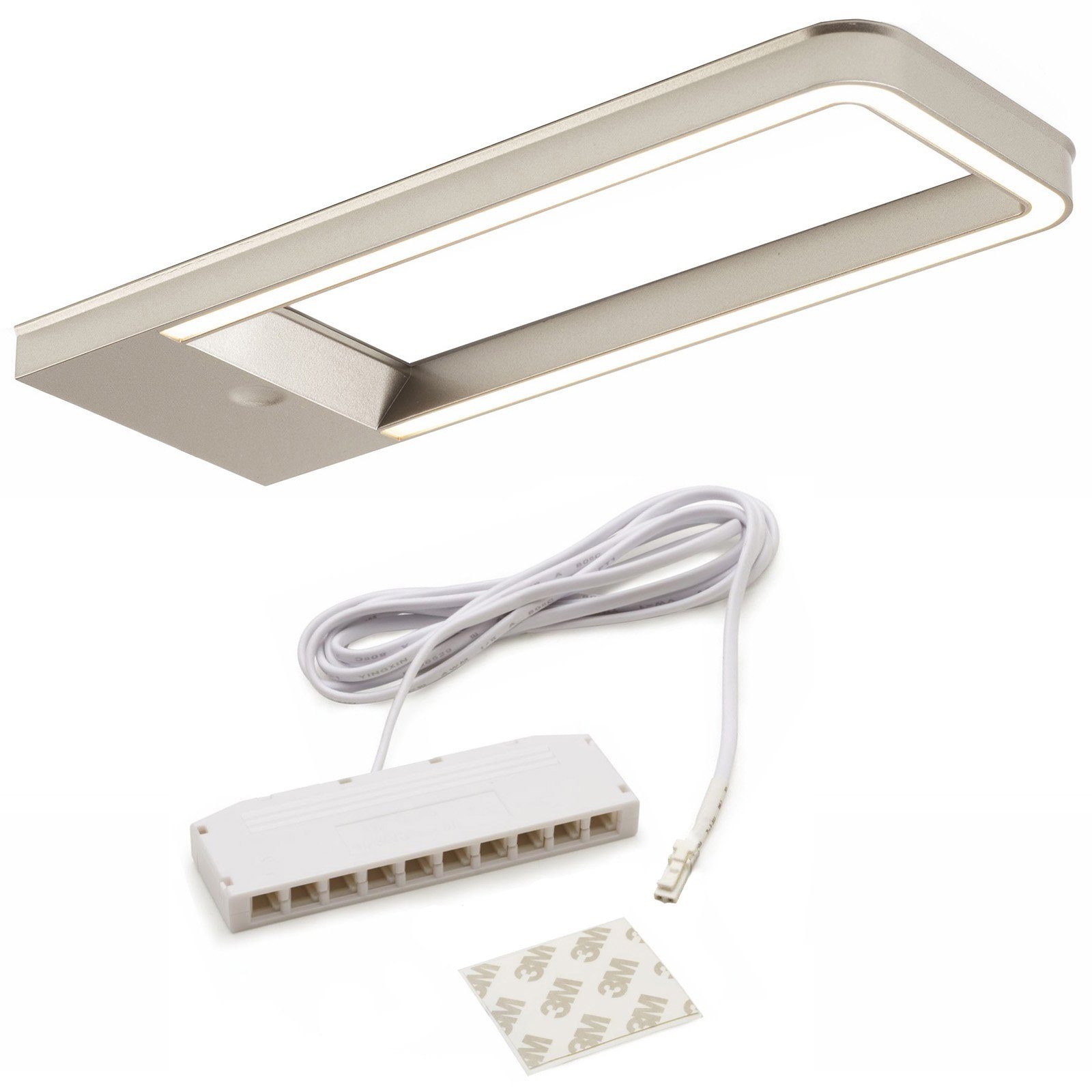 LED-Leuchte LED Unterbauleuchte SOTTI 186 x 67 mm 12V/5W 3000 – 3900 K