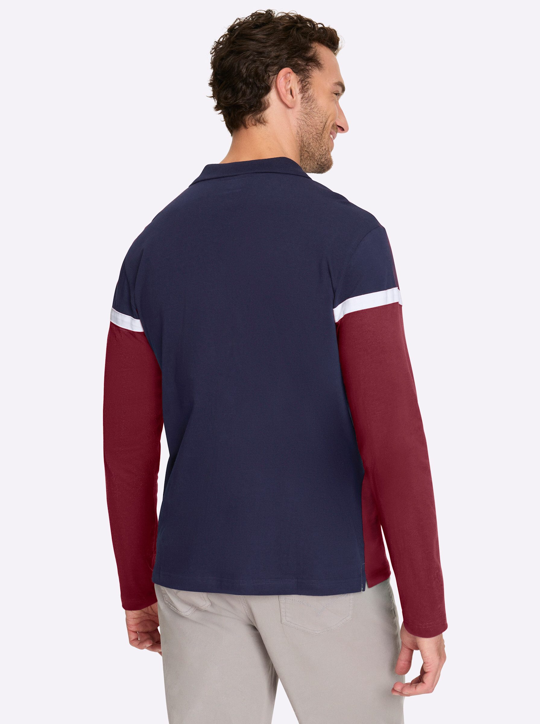 Witt T-Shirt Langarm-Poloshirt Langarm
