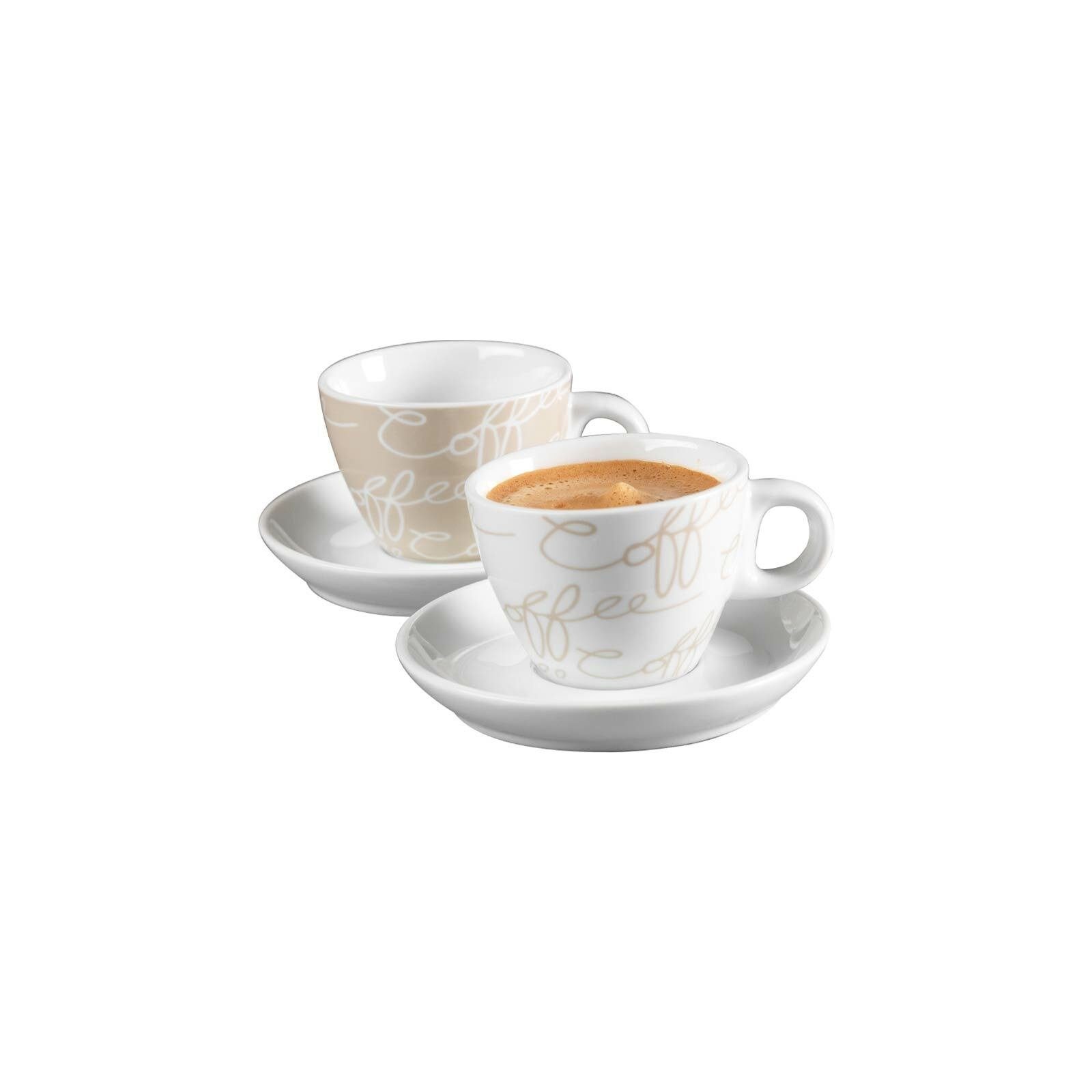 Ritzenhoff & Breker Espressotasse »Cornello Espresso-Geschirr 4er Set«,  Porzellan online kaufen | OTTO
