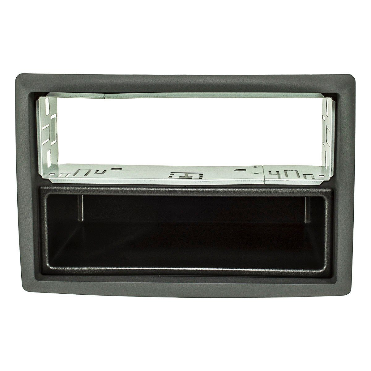 Radioblende Käfig passt für Renault Megane II 2002-2009 schwarz Autoradio