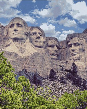 Schipper Malen nach Zahlen Meisterklasse Premium - Mount Rushmore, Made in Germany