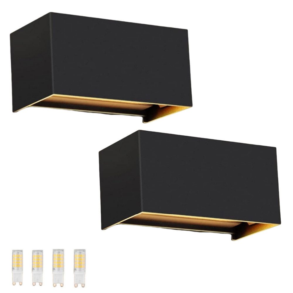 OULENBIYAR LED Wandleuchte Wandlampe mit Austauschbarer günstig online kaufen