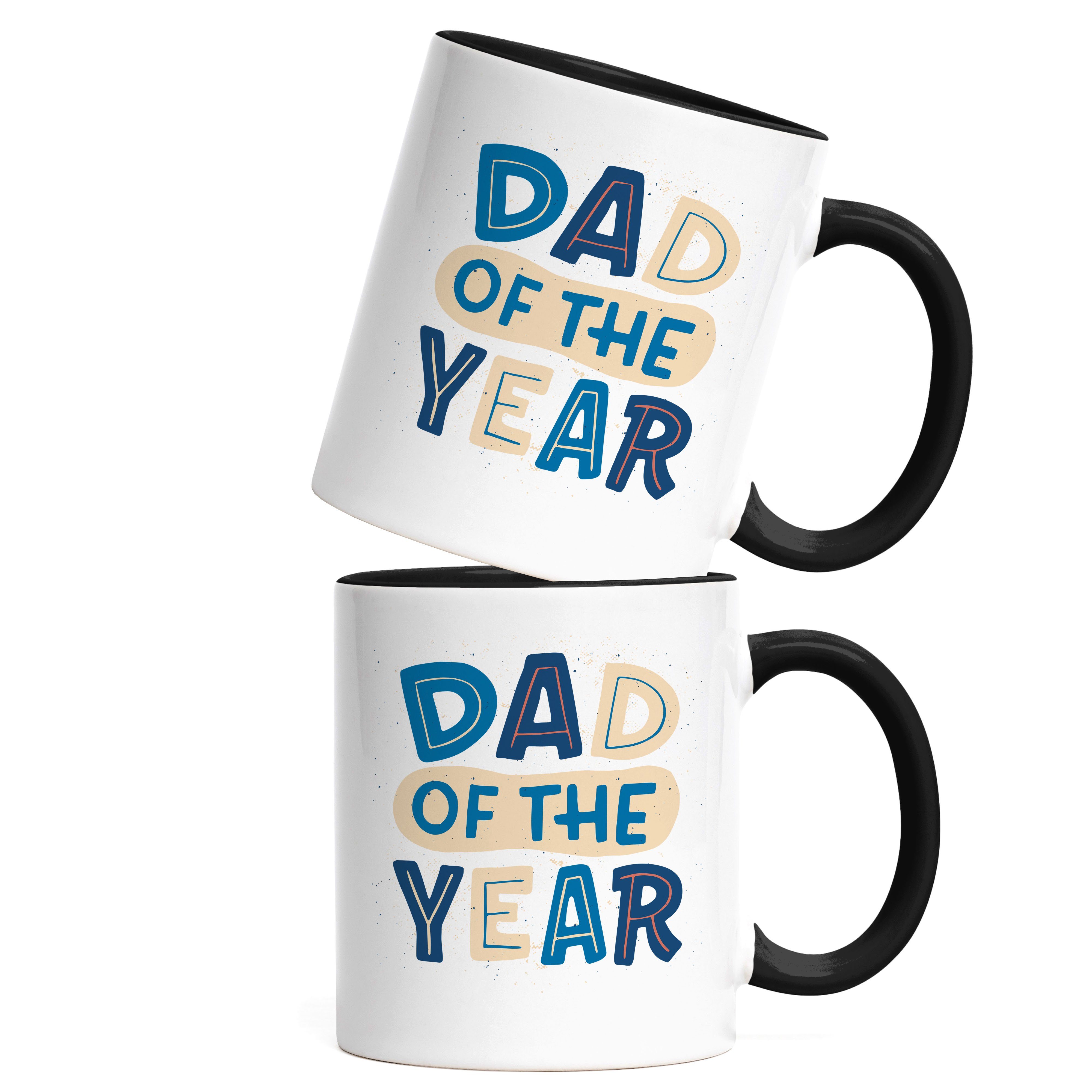 Schwarz The Geschenkidee Vatertag Bester Weltbester Dad Papa Of Hey!Print Year Dad Tasse Tasse