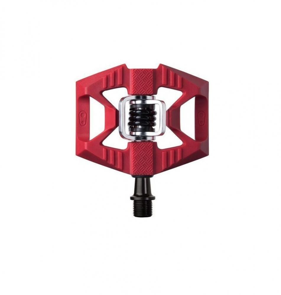 crankbrothers Klickpedale Crankbrothers Double Shot 1 Hybrid-Pedal red-black