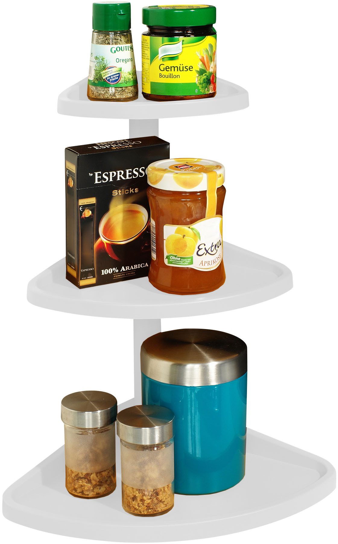 Ruco Küchenregal Eckregal, Flexibel einsetzbar, hochwertiges Material, Made günstig online kaufen