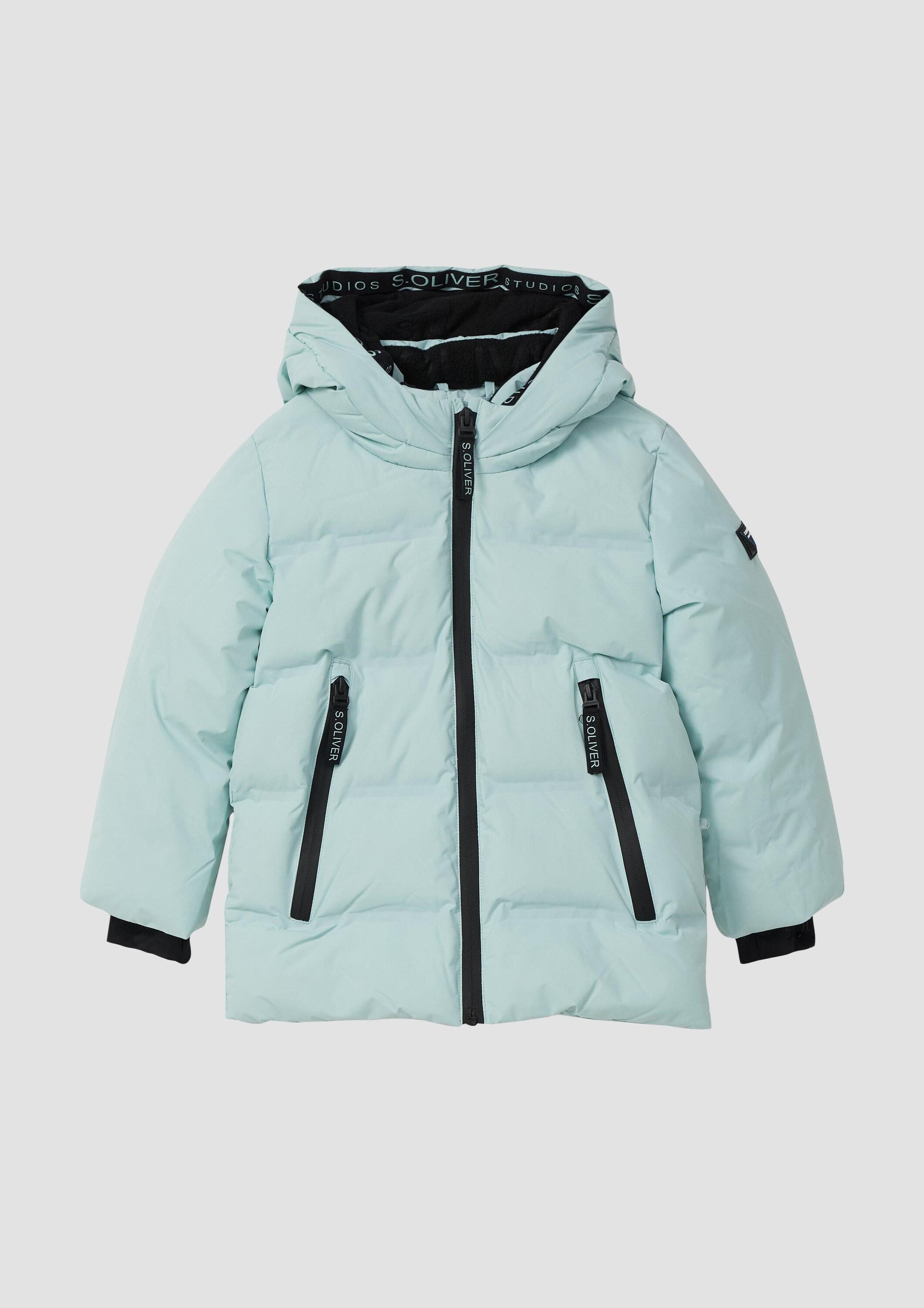 s.Oliver Winterjacke Outdoor-Jacke Unisex Winterjacke mit sportiven Details