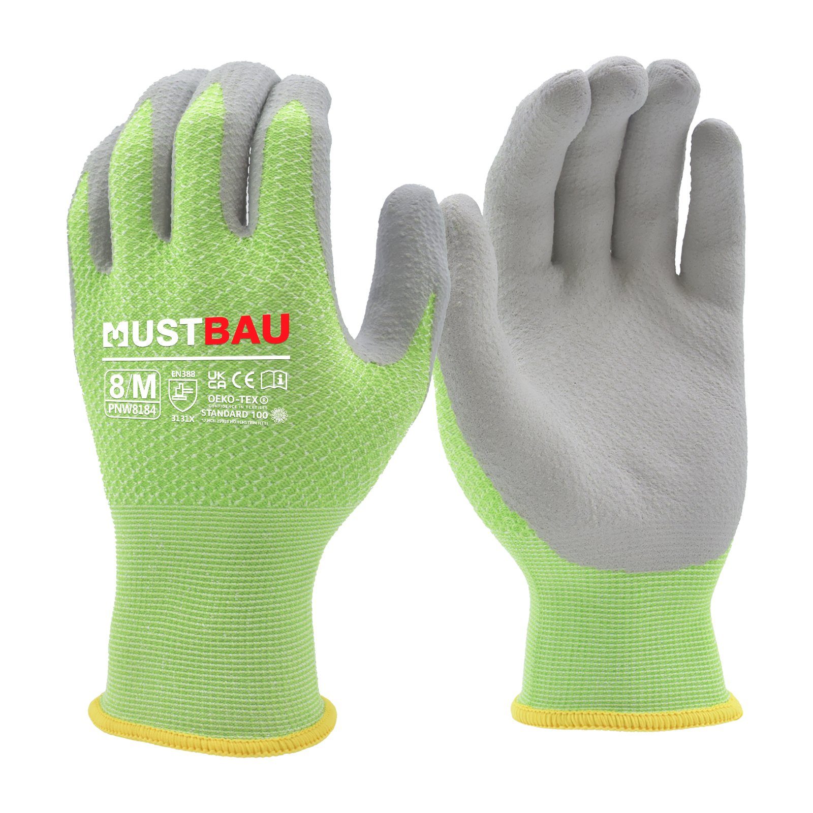 Mustbau Arbeitshandschuhe (3-St) 12/6/3 Pack,Gartenhandschuhe Montagehandsc günstig online kaufen