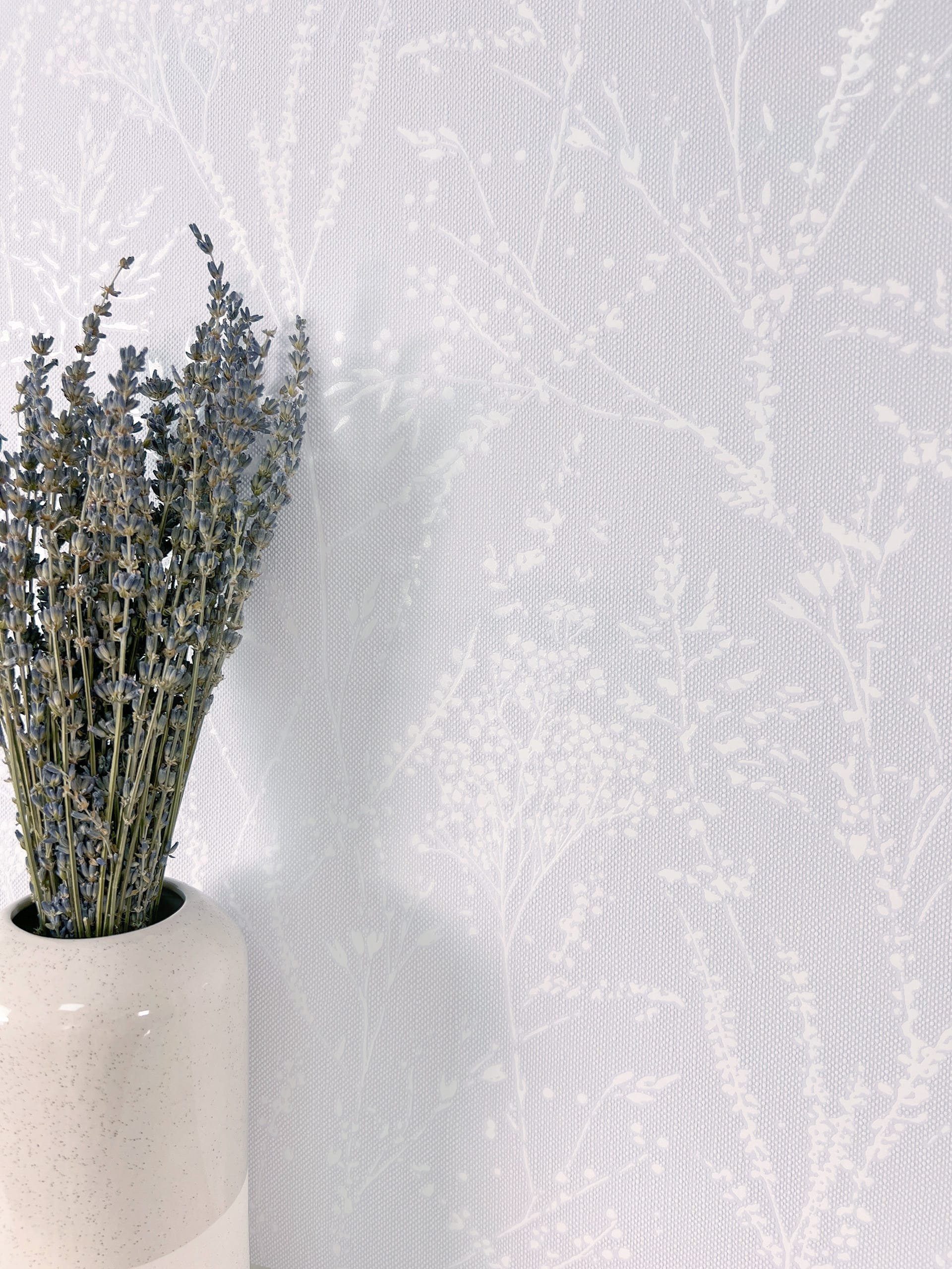 Newroom Vliestapete, Lila Tapete Floral Äste - Ästetapete Blumentapete Flie günstig online kaufen