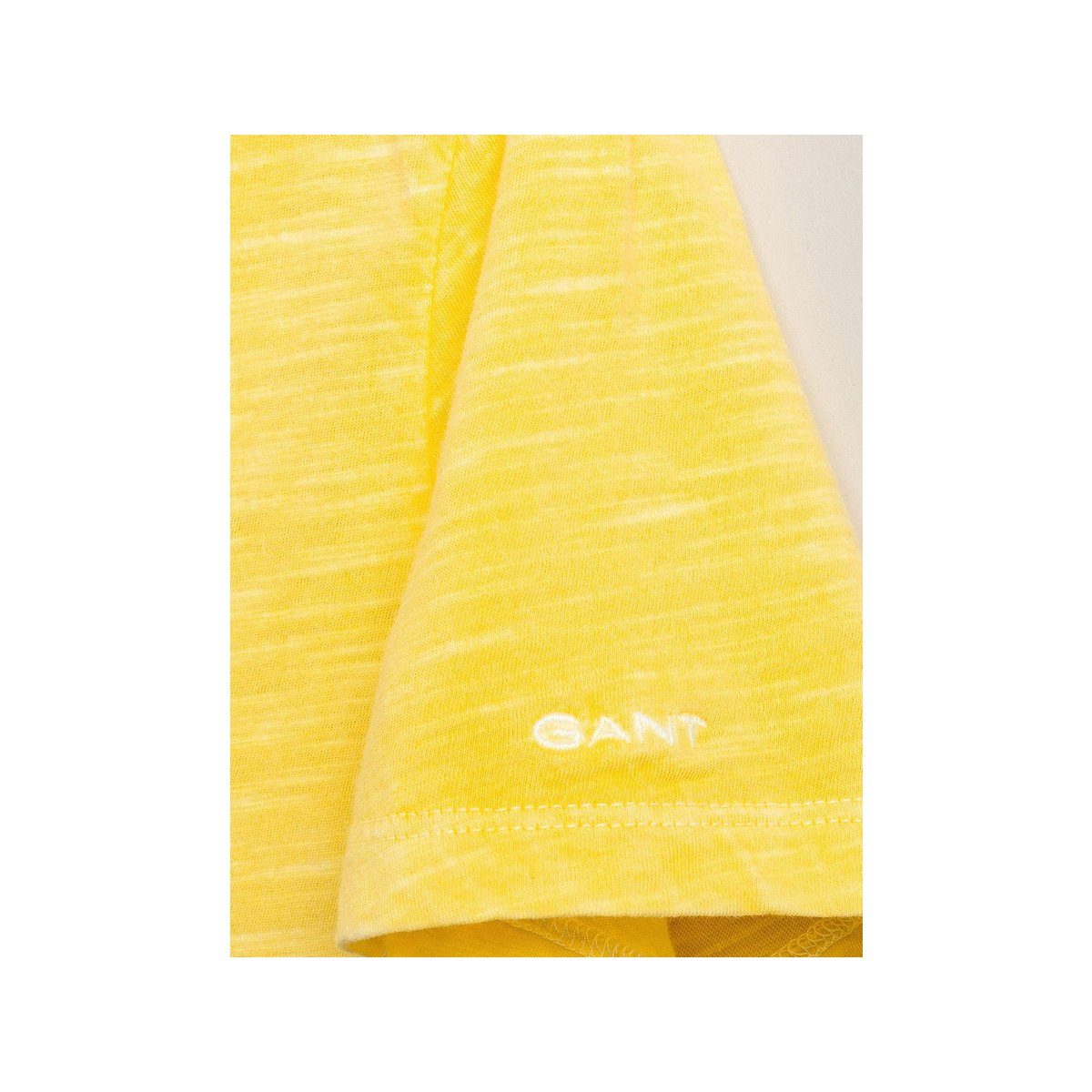 Gant V-Shirt regular (1-tlg) gelb