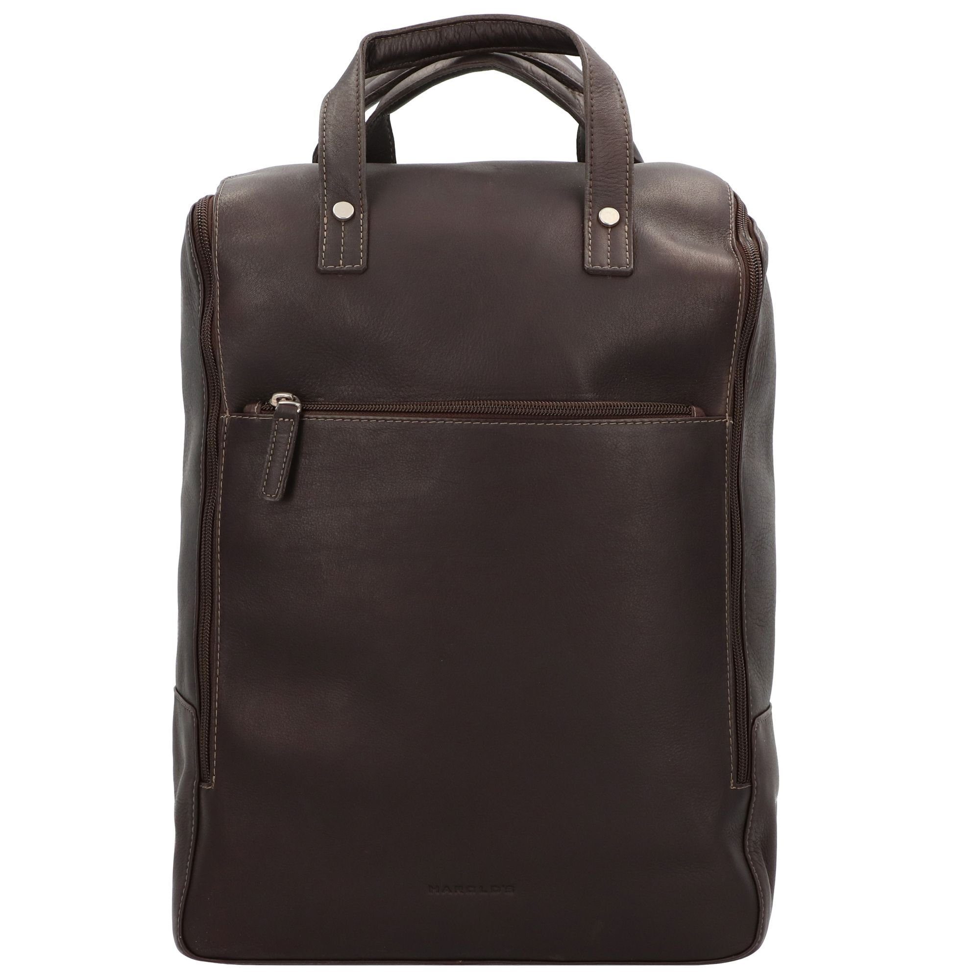 Harold's Laptoprucksack Campo, Leder