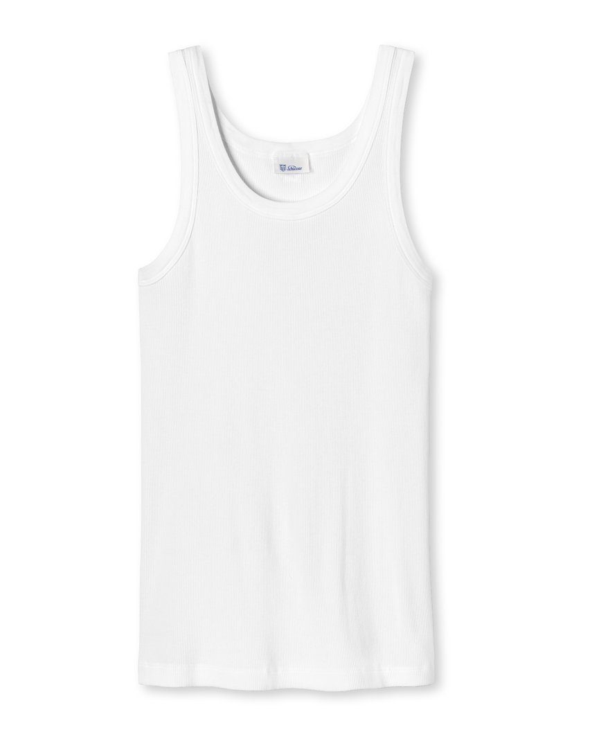 SCHIESSER REVIVAL Unterhemd Revival Friedrich Tank Top Reine, natürliche Baumwoll-Qualität - 2-fädige Supima-Baumwolle