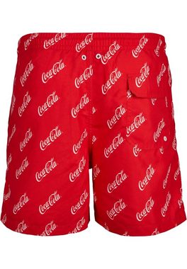 Merchcode Badeshorts Merchcode Herren Coca Cola Logo AOP Swimshorts