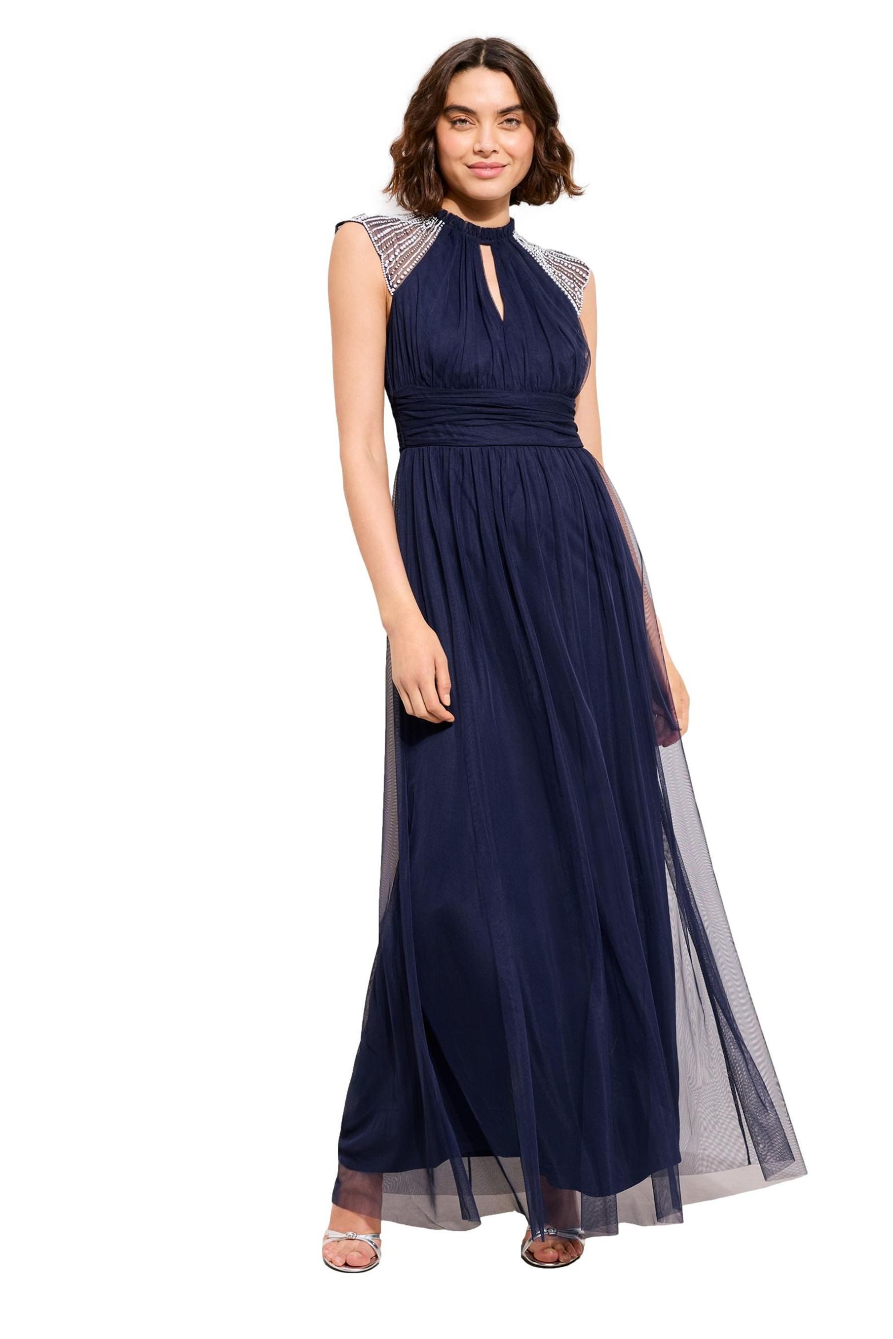 LIPSY Maxikleid Lipsy Maxikleid für Brautjungfern, Regular (1-tlg)
