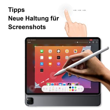 Gontence Eingabestift Stylus Pen für iPad, Magnetische iPad Stift iPad-kompatibel Magnetische Absaugung,Anti-touch