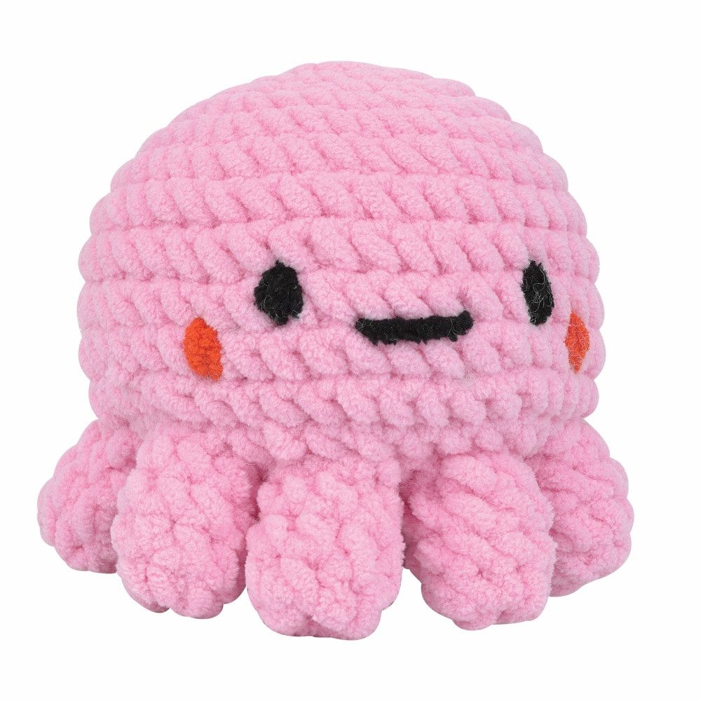 DMC Kreativset DMC Amigurumi Häkelkit "Ollie, der Oktopus", 13cm, (embroidery kit by Marussia)