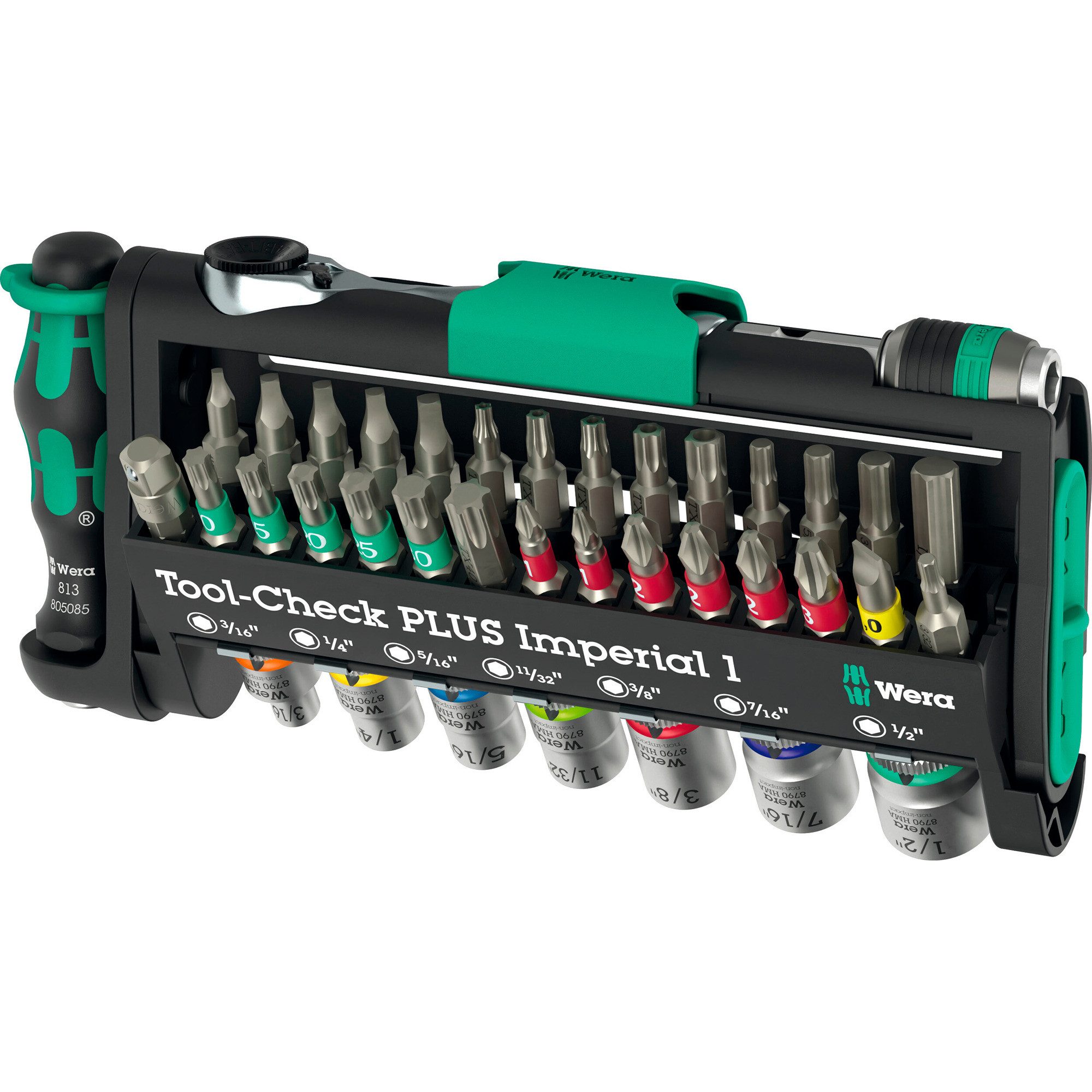 Werkzeugset Wera Tool-Check PLUS Imperial 1, Bit-Satz