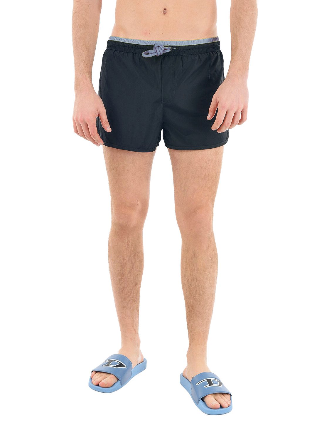 Diesel Badeshorts Kurze Badehose mit Kordelzug günstig online kaufen