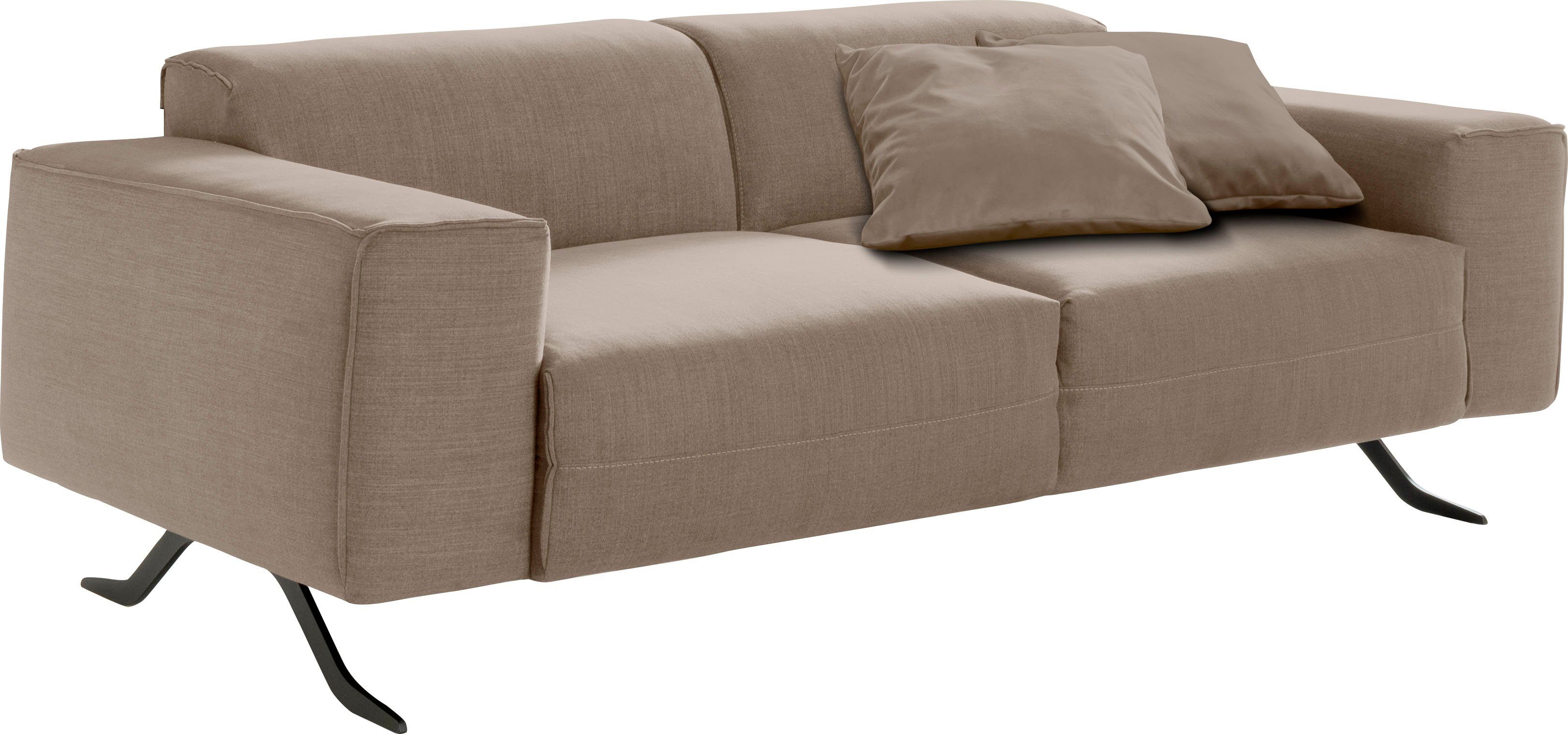 designwerk 2,5-Sitzer Beauty, mit eleganten Füßen, Breite 217 cm | Einzelsofas