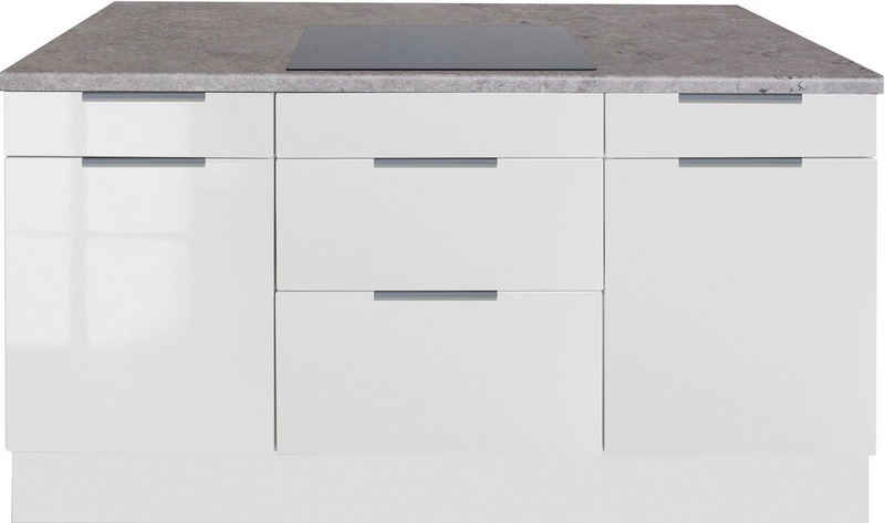 OPTIFIT Kücheninsel Tara, mit Vollauszügen und Soft-Close-Funktion, Stellbreite 160 x 95 cm