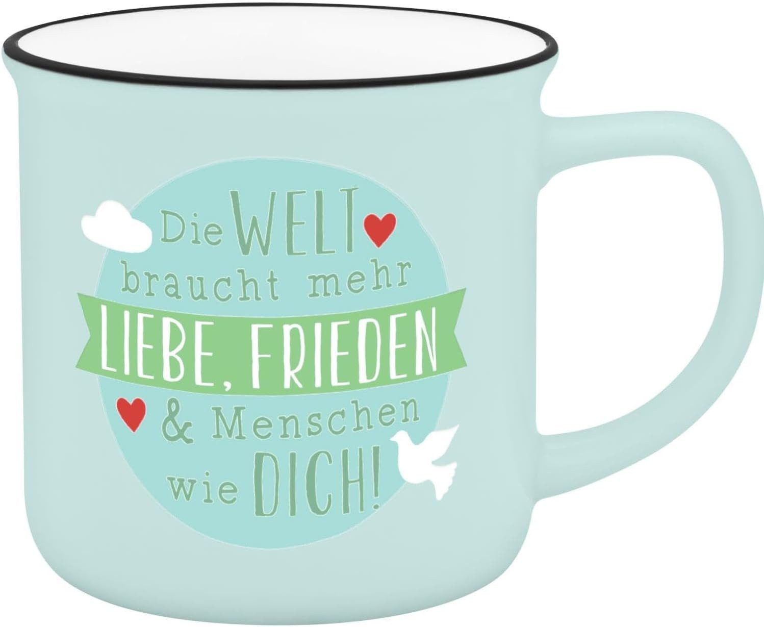 Sheepworld Tasse Tasse Lieblings-Becher Tee Kaffeetasse Geschenk Sheepworld WELT 74667, Porzellan