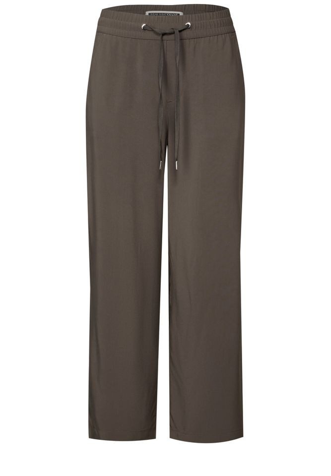 STREET ONE Stoffhose – Wide Leg günstig online kaufen
