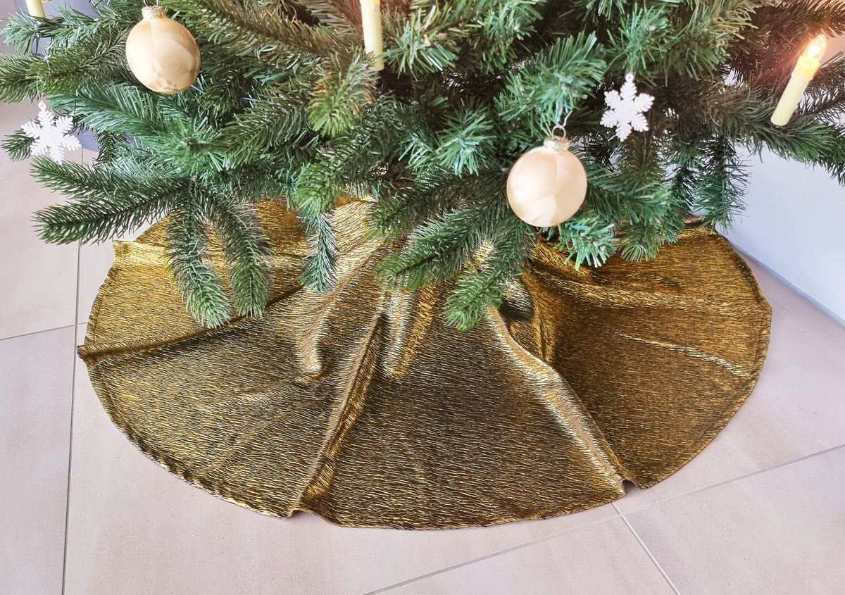 JACK Weihnachtsbaumdecke Kuschlige Christbaumdecke Rund Ø 120cm Weihnachtsb günstig online kaufen