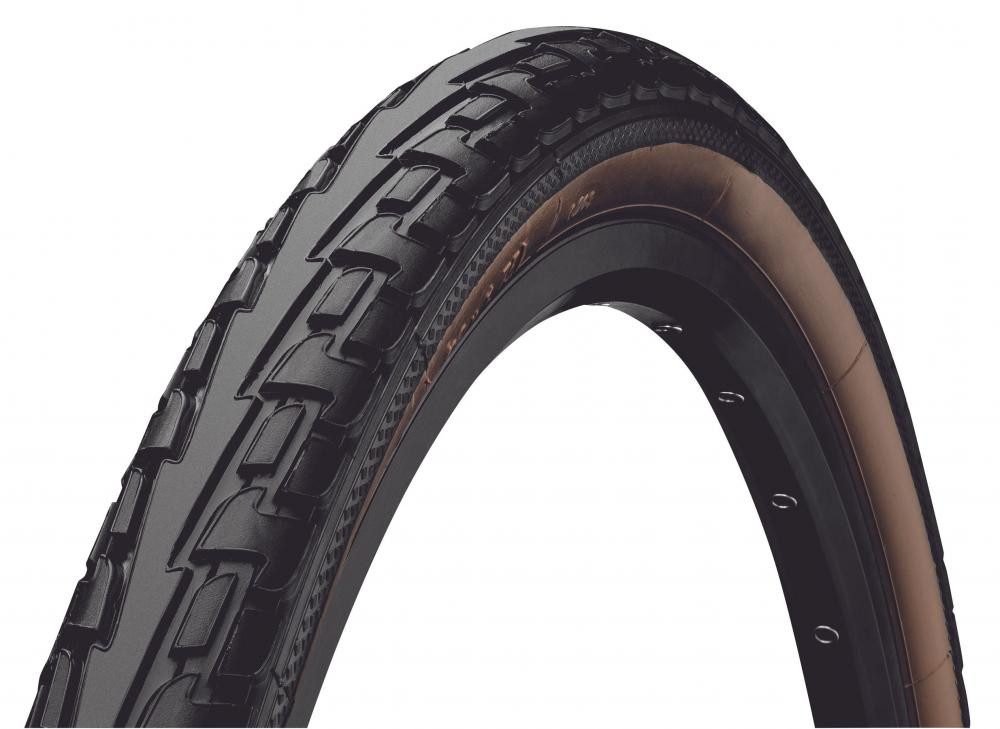CONTINENTAL Fahrradreifen Continental Reifen Conti RideTour 26x1.75 Zoll 47-559 schwarz/braun E-