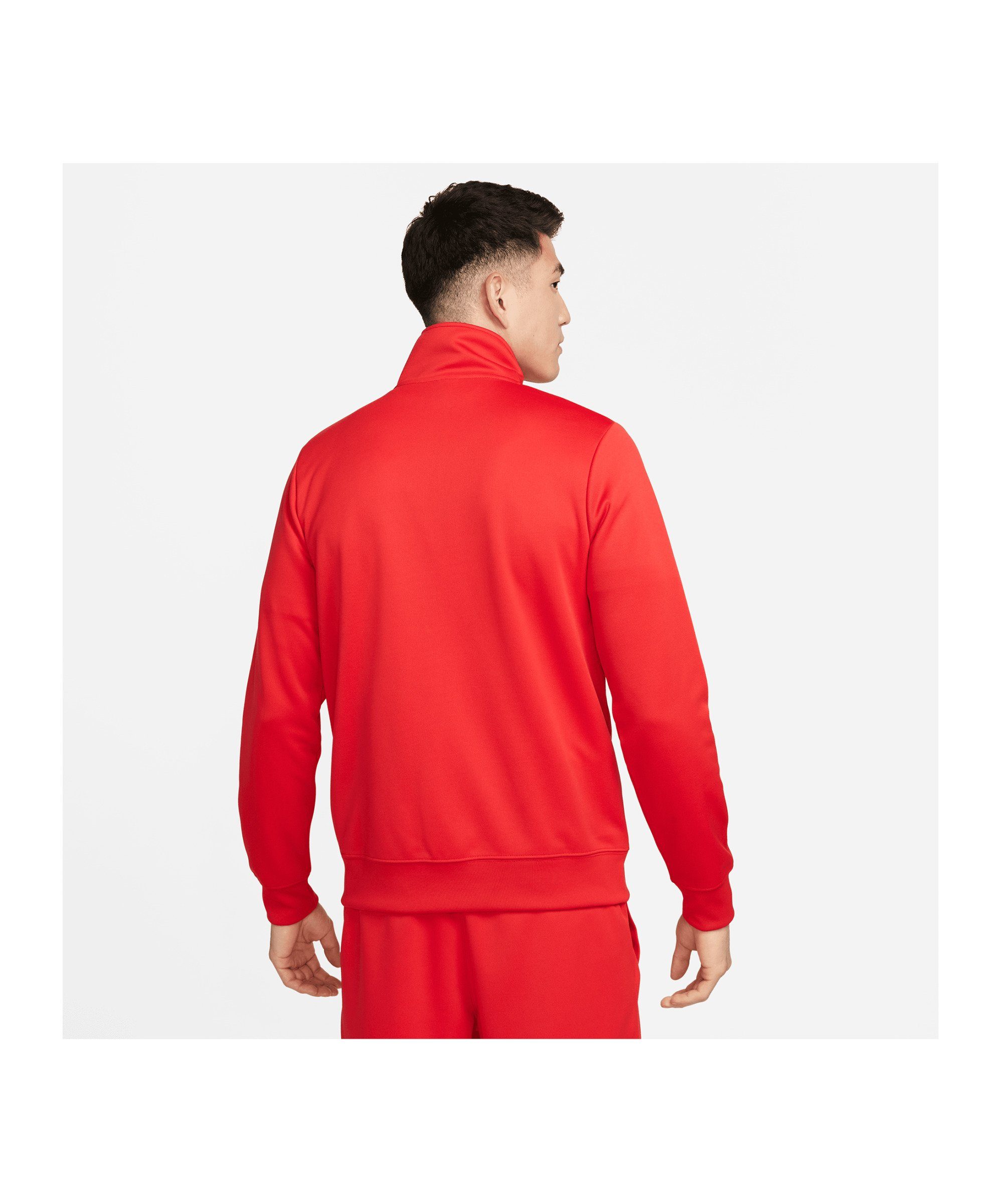 Jacke Sweatjacke Nike rot Standart Issue Sportswear