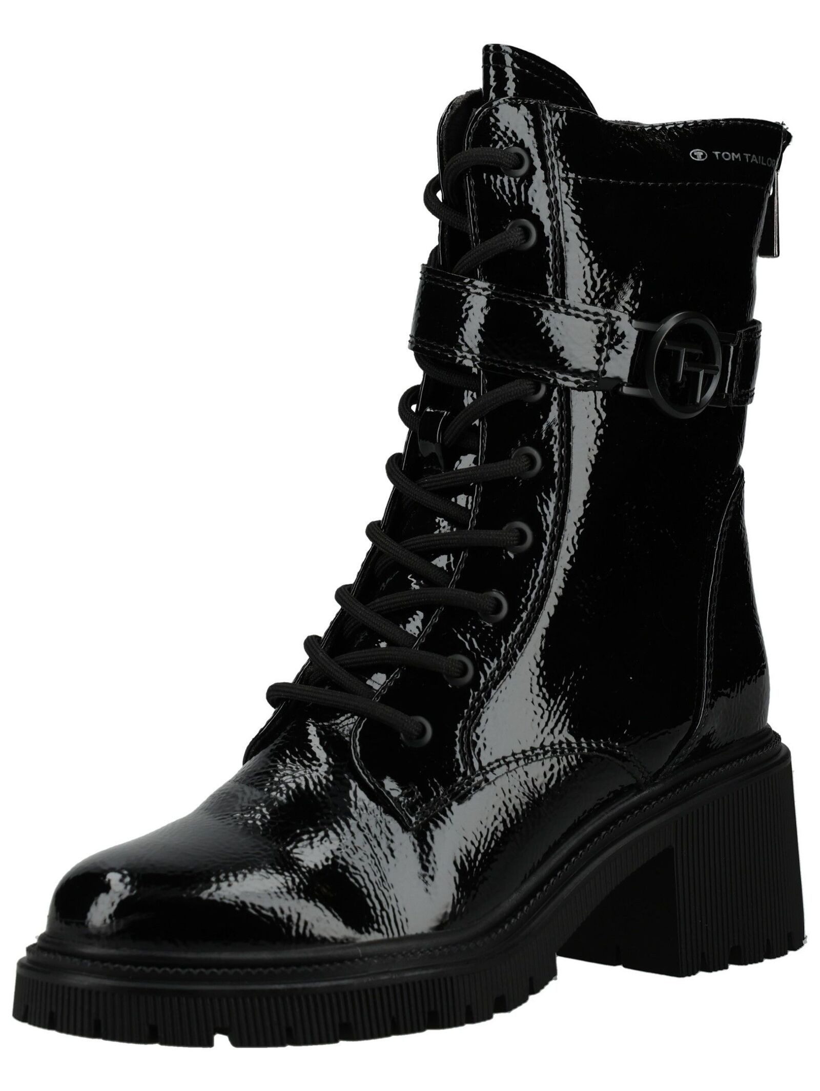 TOM TAILOR Stiefelette Lederimitat . Schnürstiefelette