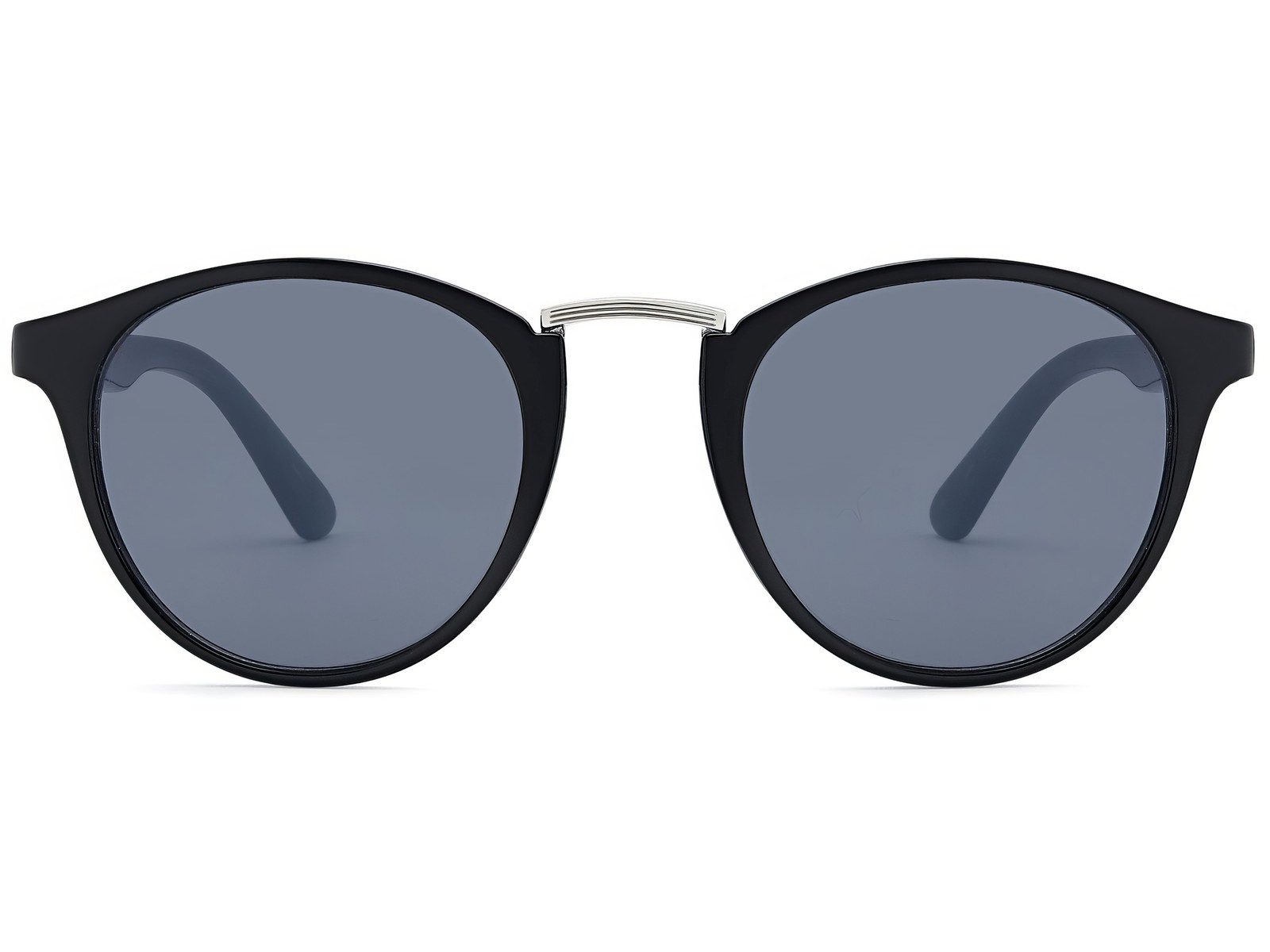 styleBREAKER Sonnenbrille Sonnenbrille mit runden Gläsern und Metall Nasensteg (1-St)