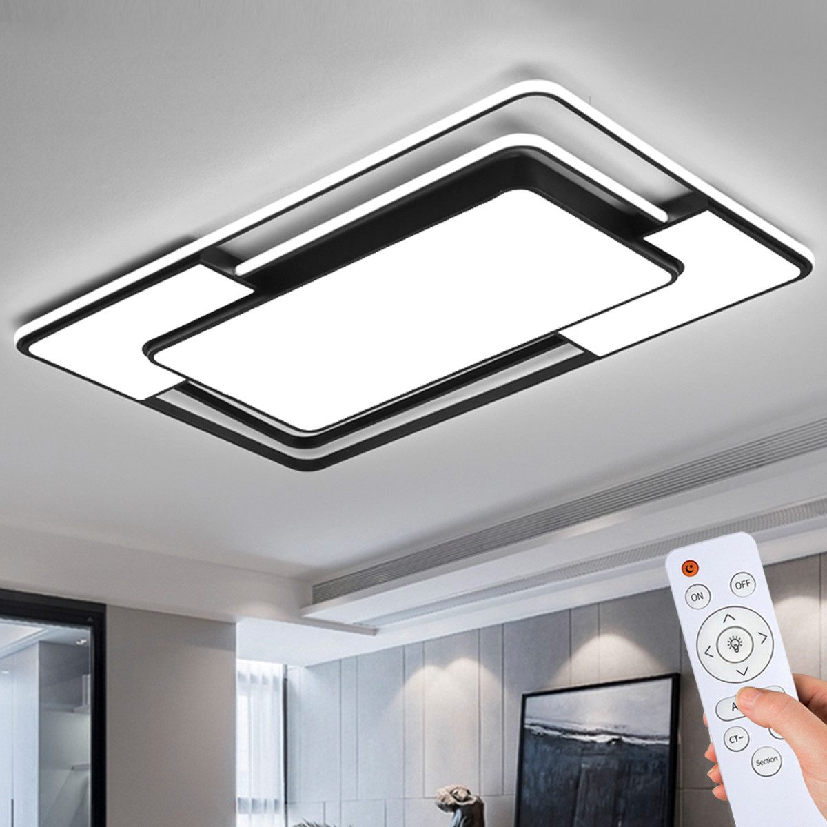 style home LED Deckenleuchte Metall Deckenlampe, günstig online kaufen