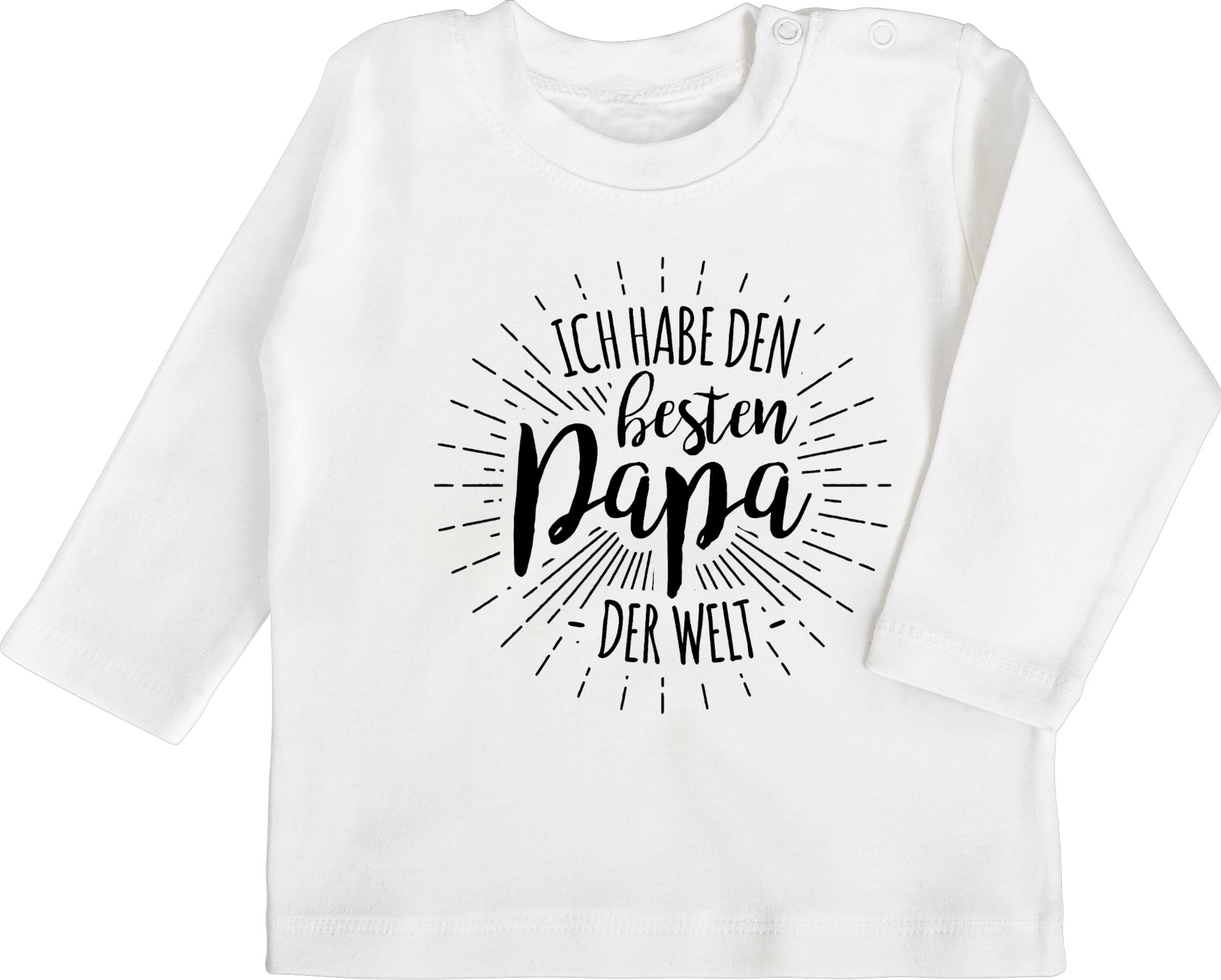Shirtracer T-Shirt »Ich habe den besten Papa der Welt - Geschenk Vatertag  Baby - Baby T-Shirt langarm« Papa Geschenk zum Männertag von Tochter oder  Sohn online kaufen | OTTO