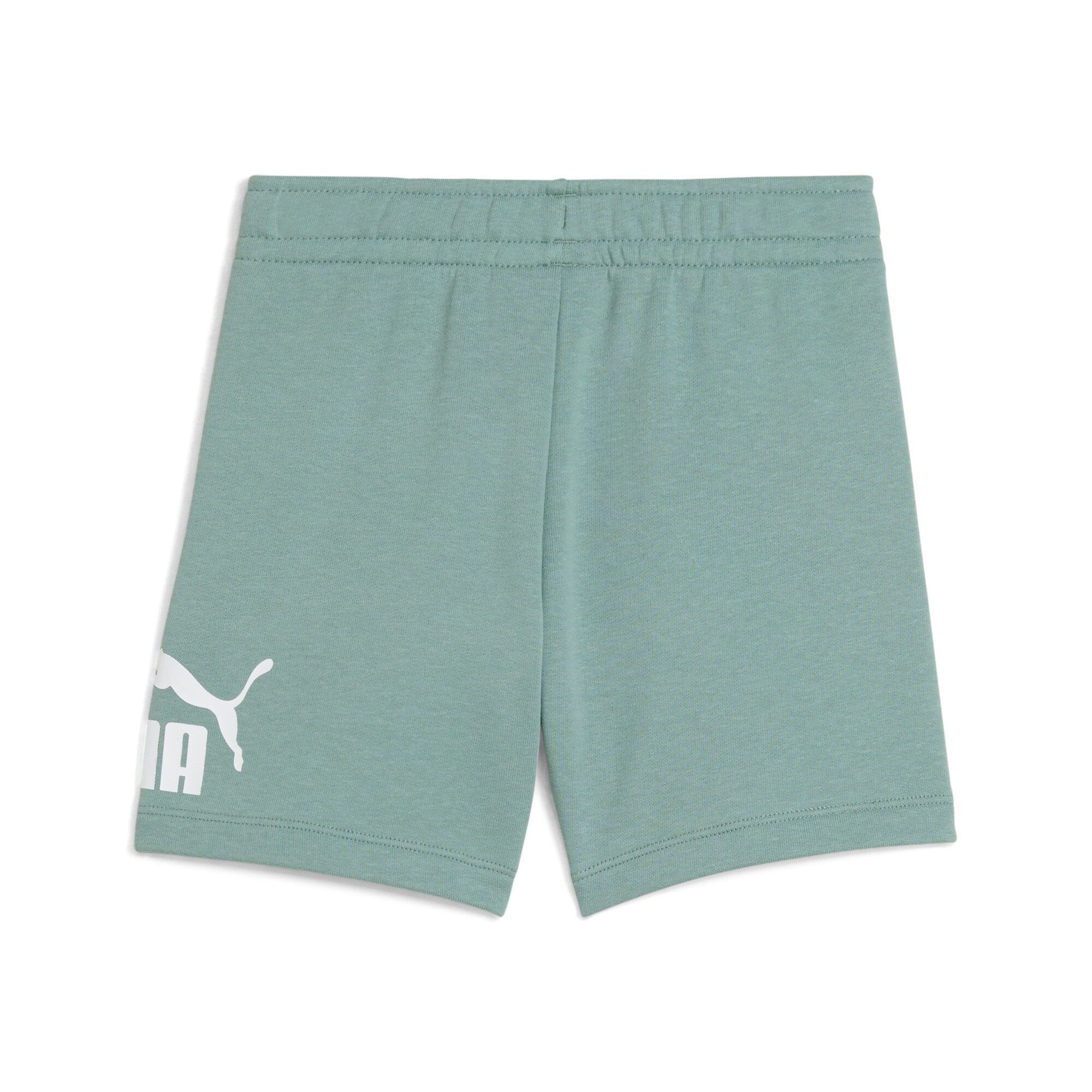 PUMA Trainingsshorts ESS NO. 1 LOGO SHORTS TR PS aus Baumwolle und Polyester, mit elastischem Bund, sportlicher Stil