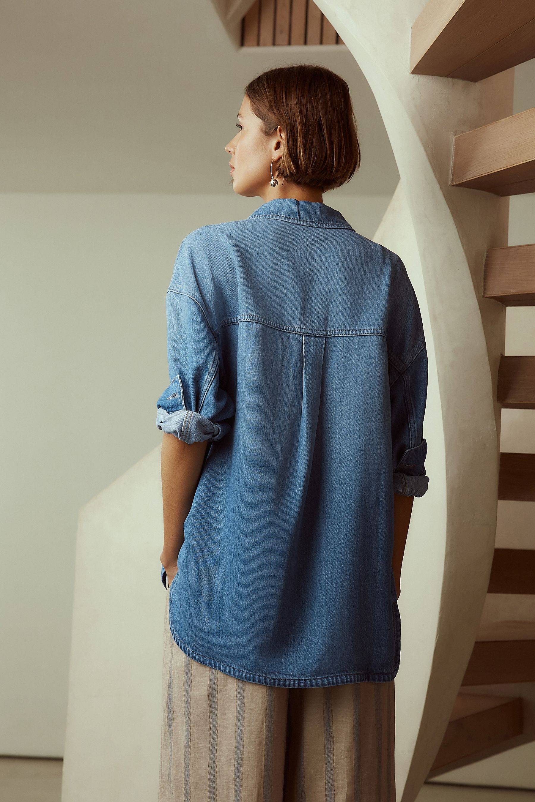 Next Jeanshemd N. Premium Oversized Fit Boyfriend-Jeanshemd (1-tlg) günstig online kaufen