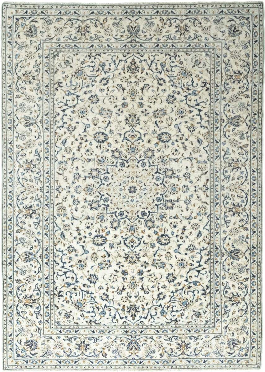 Orientteppich Keshan 246x349 Handgeknüpfter Orientteppich / Perserteppich, Nain Trading, rechteckig, Höhe: 12 mm