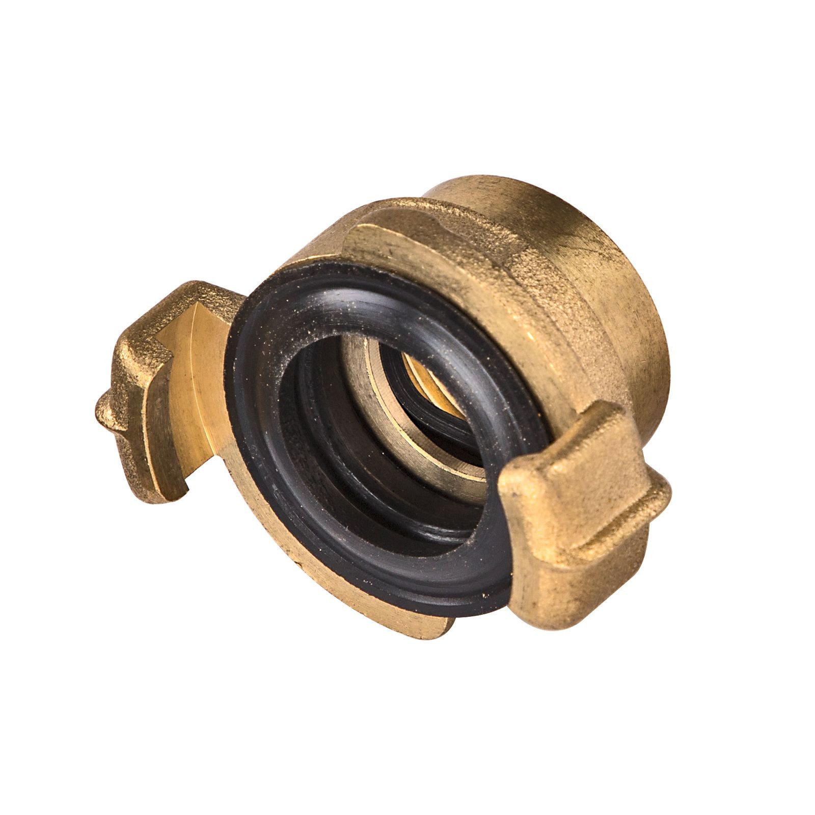 Stabilo Sanitär Schlauchadapter Messing Gewindestück 3/4 Zoll IG 26,5mm mit GK-Kupplung