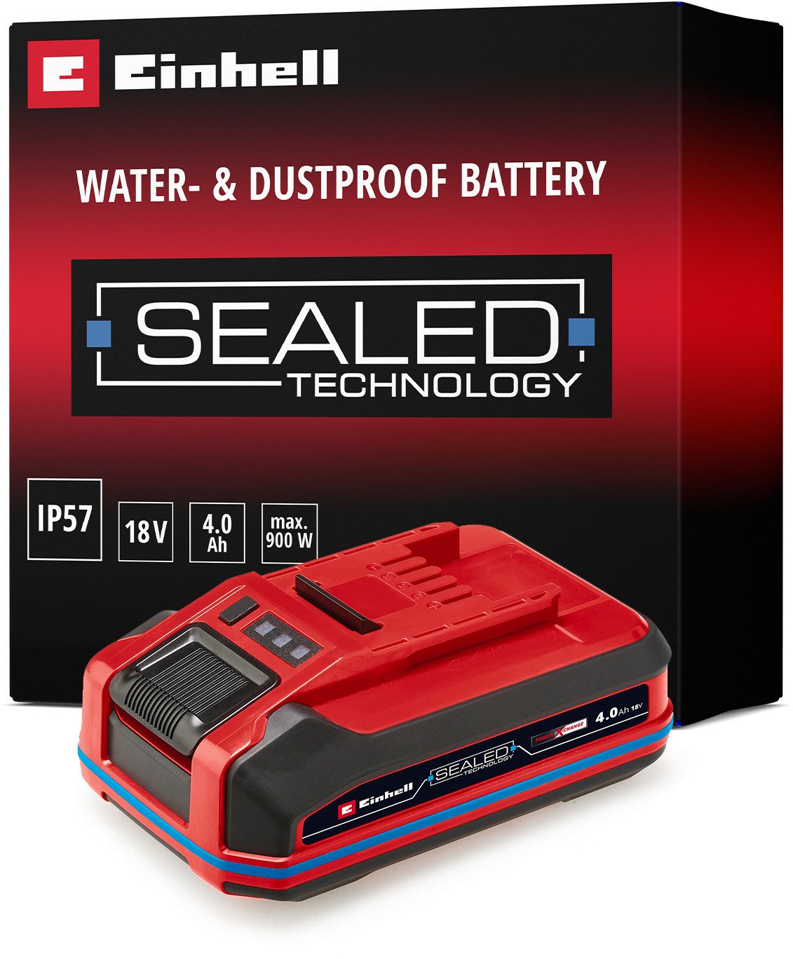 Einhell »SEALED PXC Plus« Akku, 18 V, 4 Ah
