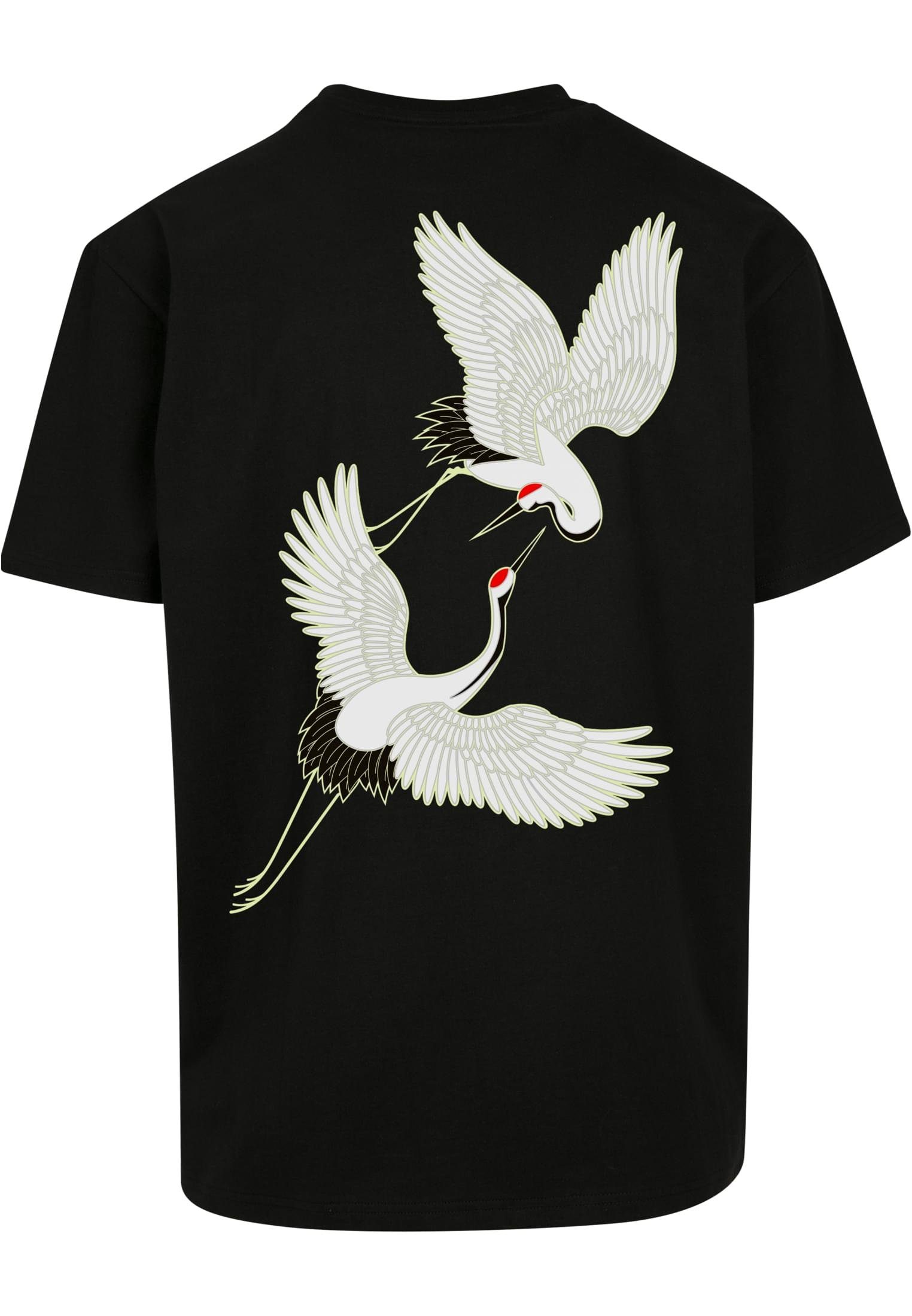T-Shirt Mister Upscale by Heavy Tee Cranes Herren Tee Fortune (1-tlg) oversize