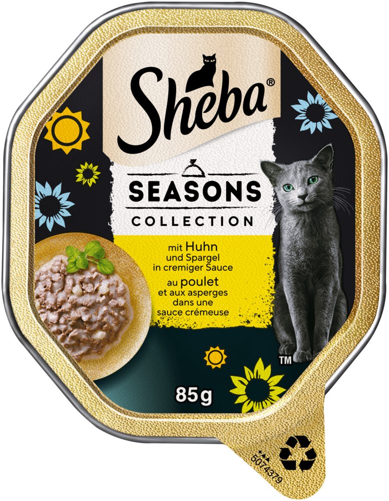 Sheba SHEBA® Schale Seasons Collection 2 x 11 x 85g, Nassfutter für: Katze